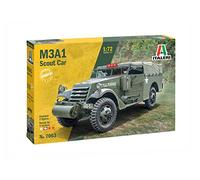 Italeri Plastic Model Kit M3A1 Scout Car - 1:72 Scale (20mm)