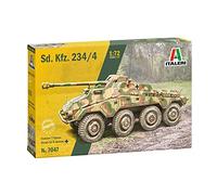 1:72 Italeri Tank Sd.Kfz.234/4 Military 1945 Kit IT7047 Model