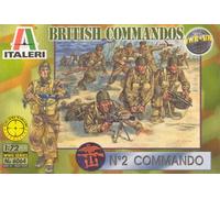 Italeri 1/72 WWII British Commandos # 6064 - Plastic Model Figures
