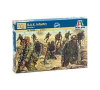 Italeri 6099 Plastic Model Kit – WWII German Afrika Korps DAK Infantry 1:72 – 48 Figures