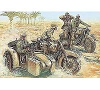 WW2 GERMAN MOTORCYCLES - SOLDIERS 1:72 - Italeri 6121