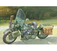 Italeri 1-9 Scale Harley Davidson Wla 750 Us Army Wwii Model Kit