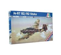 Junkers Ju-87 B2/R2 Stuka Aircraft Plastic Kit 1:72 Model Italeri