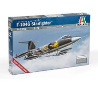 F-104G' Recce 'Starfighter Fighter Plastic Kit 1:72 Model 1296 Italeri