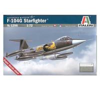 Italeri Plastic Aircraft Model Kit F-104G Recce Starfighter 1:72 Model 1296