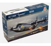 1:72 Italeri Ac-130 H Spectre Kit IT1310 Model