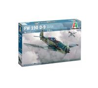 Italeri Scale Model Kit Focke-Wulf Fw-190 D-9 (Kit 1312) 1:72 Scale Unpainted