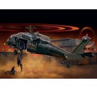 Tamiya Italeri ITA1328 Night Raid Black Hawk Model kit, 510001328, M