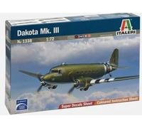 ITALERI 1338 1:72 RAF Douglas Dakota Mk.III Logistics and Support Overlord