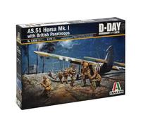 Italeri 1356 1/72 AS.51 Horsa Mk.I w/ British Paratroops