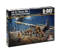 Italeri 1356 1/72 AS.51 Horsa Mk.I with British Paratroops23. Overlord