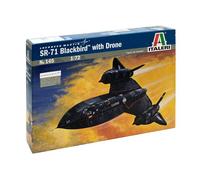 Italeri 145 1/72 SR-71 Blackbird w/ Drone
