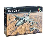 1:72 ITALERI Embraer Amx Ghibli Military Airplane 1985 Kit IT1460 Model