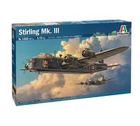 Italeri Airplane Kit 1:72 Stirling Mk.III Four-Engined Bomber - New Parts (IT1462)