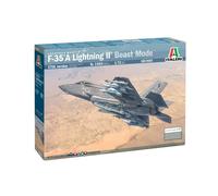 Italeri 1464 F-35A Lightning II CTOL Version(Beast Mode), 1:72 Scale (US IMPORT)