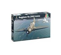 Italeri 1472 1:72 Reggiane Re.2002 Ariete Model Building Kit, Standing Model Building, Crafts, Hobby, Gluing, Plastic Kit, Detailed Tank Kit, Military, Multi-Coloured