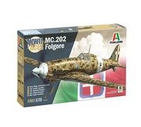Italeri 1481 MC.202 Folgore WWII Aces, scala 1:72, Plastic Model Kit (US IMPORT)