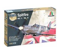 Italeri 1482 1:72nd scale Spitfire Mk.V / Mk.IX WWII Aces