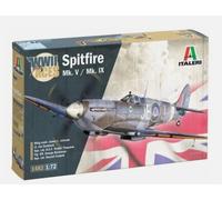 Italeri 1482 1:72nd scale Spitfire Mk.V / Mk.IX WWII Aces