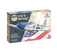 Italeri 1484 P-51D Mustang WWII Aces, scala 1:72, Plastic Model Kit/ (US IMPORT)