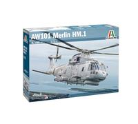Italeri 1486 AW101 Merlin HM.1 1:72 Scale Plastic Model Kit/Model Assembly