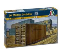 ITALERI 20ft Container 6516 1:35 Military Vehicle Model Kit