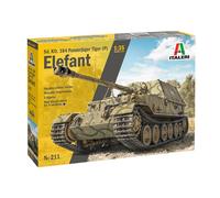 1:35 Italeri Tiger Elefant Kit It0211 Model