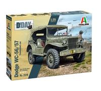 Italeri 228 Dodge WC-56/57 Command Car 1:35 Model Kit