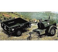 250 GAL Tank Trailer & M101 Cargo Trailer Plastic Kit 1:3 5 Model Italeri