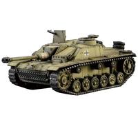 Italeri 25756 1:56 Sd.Kfz. 142/1 StuG III Model Building Kit, Standing Model Building, Crafts, Hobby, Gluing, Plastic Kit, Detailed, Unpainted