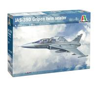 Italeri 2664 - Saab JAS-39D Gripen Twin Seater 1:48 Model Kit - T48 Postage