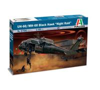 Italeri Model Kit UH-60A/MH-60 Black Hawk 1:48 Night Raid 2706