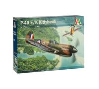 Italeri 1:48-1/48 RAF P-40E/K Kittyhawk