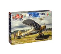 Italeri 2801 Fiat CR.42 Falco, B of B 80th, Aircraft 1:48 Scale Plastic Kit-T48