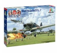 1:48 Italeri Hurricane Mk.I Battle Of Britain 80Th Ann. Kit IT2802 Model