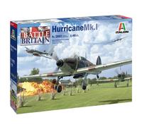 1:48 Italeri Hurricane Mk.I Battle Of Britain 80Th Ann. Kit IT2802 Model
