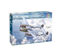Italeri 2834 1:48 P-38J E.T.O. Model Building Kit, Standing Model Building, Crafts, Hobby, Gluing, Plastic Kit, Detailed