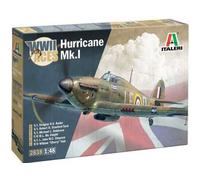 Italeri Model Kit Hurricane Mk.I Aces 1:48 Scale No. 2838