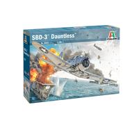 Italeri 2841 USN SBD-3 Dauntless, 1:48 Scale, Plastic Model Kit/Plastic Model Assembly