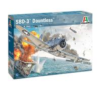 Italeri 2841 USN SBD-3 Dauntless, 1:48 Scale, Plastic Model Kit/Plastic Model Assembly