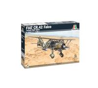 Italeri 2842 1:48 Fiat CR.42 Falco Hunting/Night Hunting - Model Making, Kit, Static Modelling, Crafts, Hobby, Glue, Plastic kit, Military kit