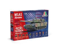 Italeri 35108 M1A1 Abrams War Thunder Edition 1:35 Scale Plastic Model Kit/Model Assembly