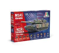 Italeri 35108 M1A1 Abrams War Thunder Edition 1:35 Scale Plastic Model Kit/Model Assembly