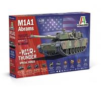 Italeri 35108 Tank M1A1 Abrams War Thunder Plastic Model Kit 1:35 New