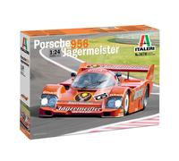 Italeri Porsche 956 Jagermeister 1:24 Scale Racing Car Model Kit 3678