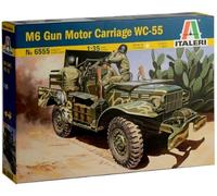 Italeri 1/35 6555 M6 Gun Motor Carriage WC-55