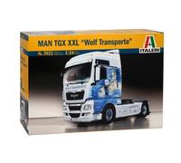 Italeri Plastic Model Kit 3921 MAN TGX XXL 'Wolf Transporte' 1:24