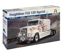 ITALERI 3925S 1:24 Freightliner FLD 120 (Classic), Stand Model Making, Crafts, Hobby, Gluing, Plastic Construction Kit, Unvarnished