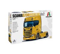 Tamiya Italeri-3927 Scania S730 Highline 4x2, 1:24 Scale, Model Kit, Plastic Model to Mount, Modeling, Multicoloured, IT3927