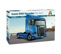 Italeri ITA3947 1:24 Scania R400 Streamline Car Model kit, Unvarnished